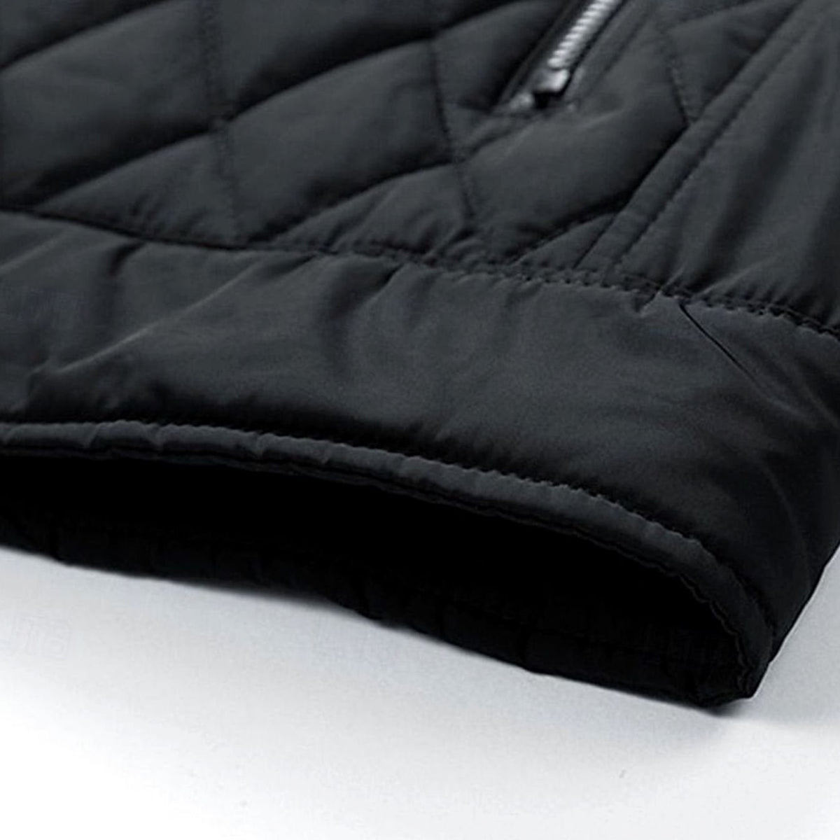 Alexander | Men's Diamond-Quilted Stand-Collar Full-Zip Jacket