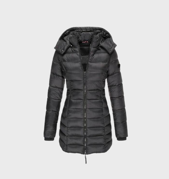 Bianca | Women's Hooded Longline Puffer Coat