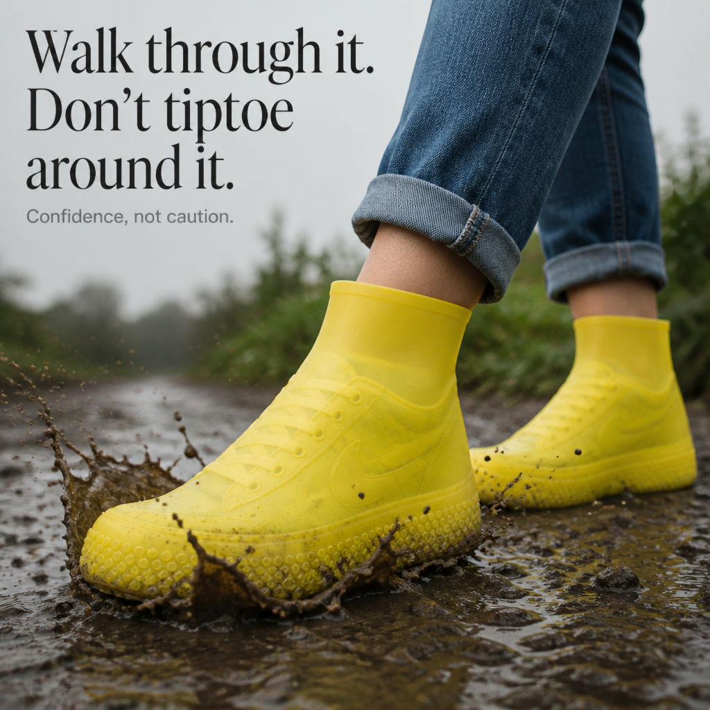 Celine | Women's Rain Boots with Tread and Collar