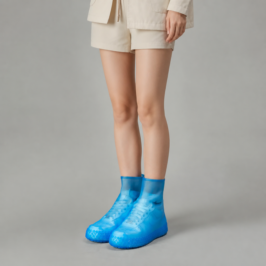 Celine | Women's Rain Boots with Tread and Collar