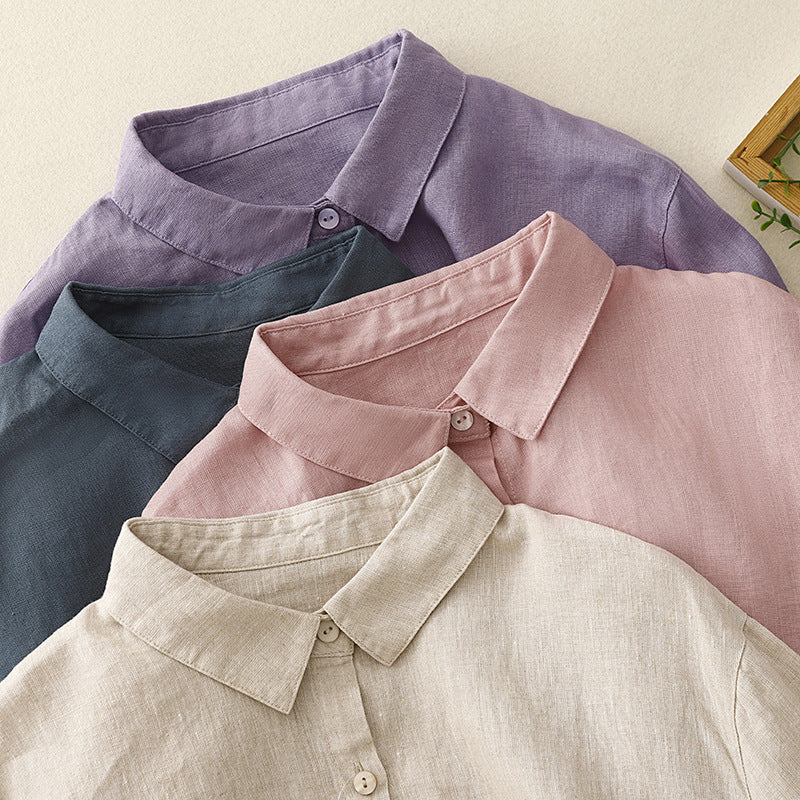 Clara Linen Shirt for Women