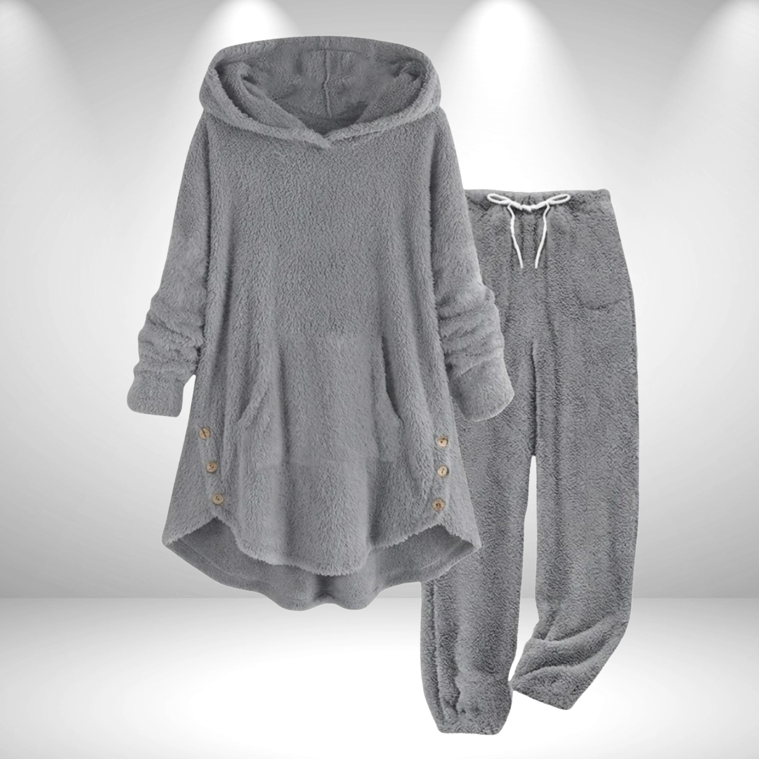Cressy™ Ultra-Plush Tunic Lounge Set – Winter Warmth Edition