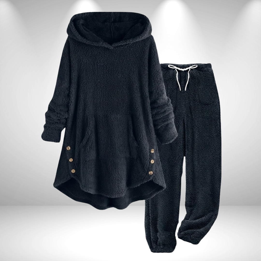 Cressy™ Ultra-Plush Tunic Lounge Set – Winter Warmth Edition