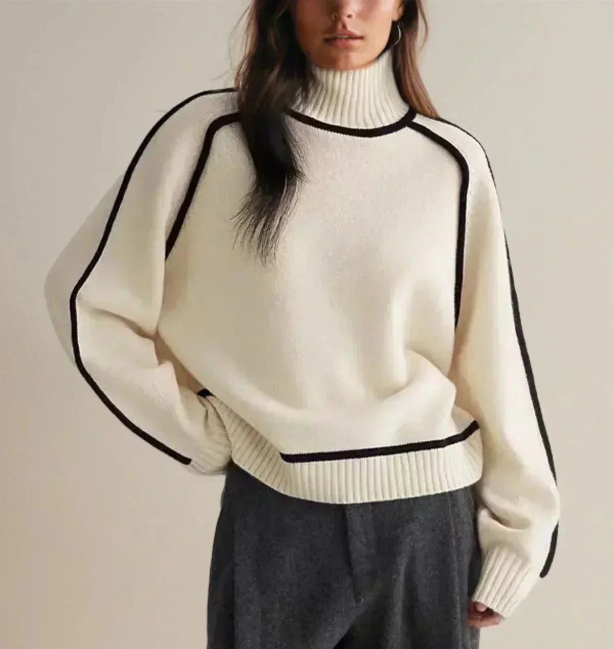 Darla Women's Elegant Turtleneck Sweater