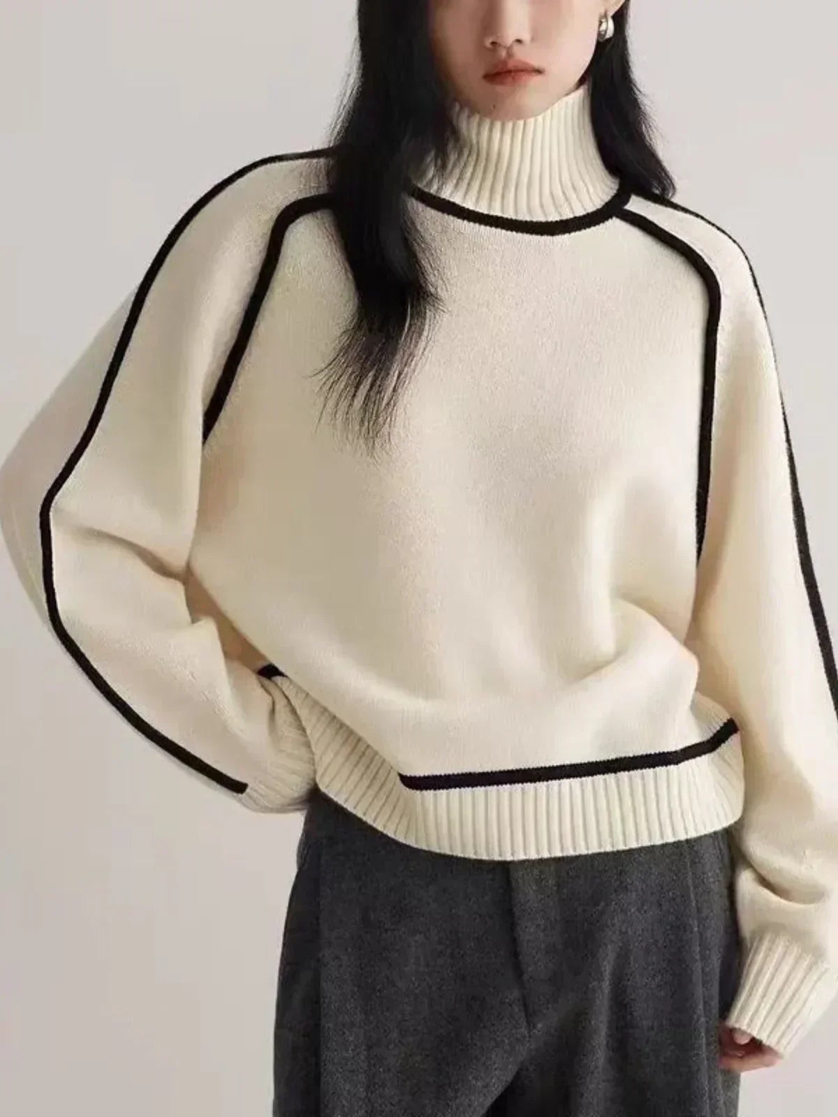 Darla Women's Elegant Turtleneck Sweater