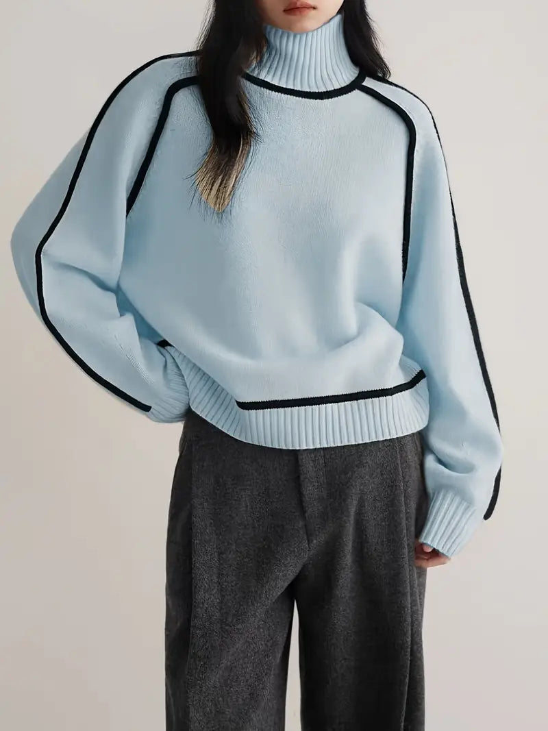 Darla Women's Elegant Turtleneck Sweater