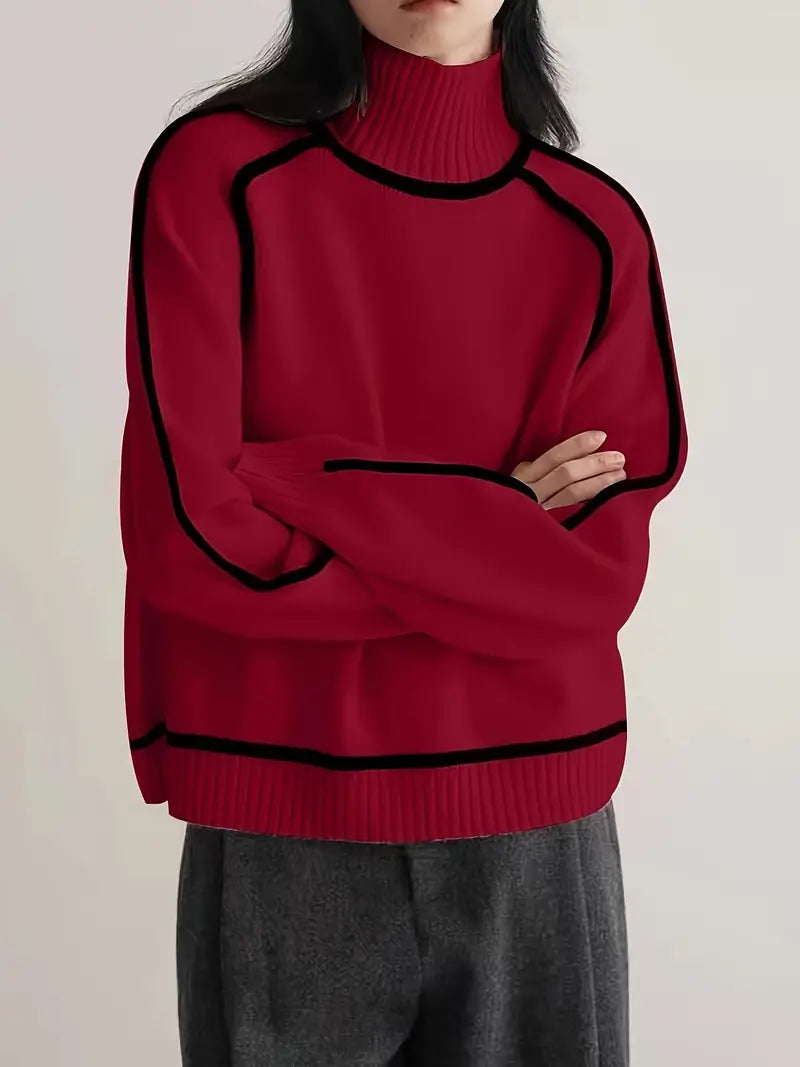 Darla Women's Elegant Turtleneck Sweater