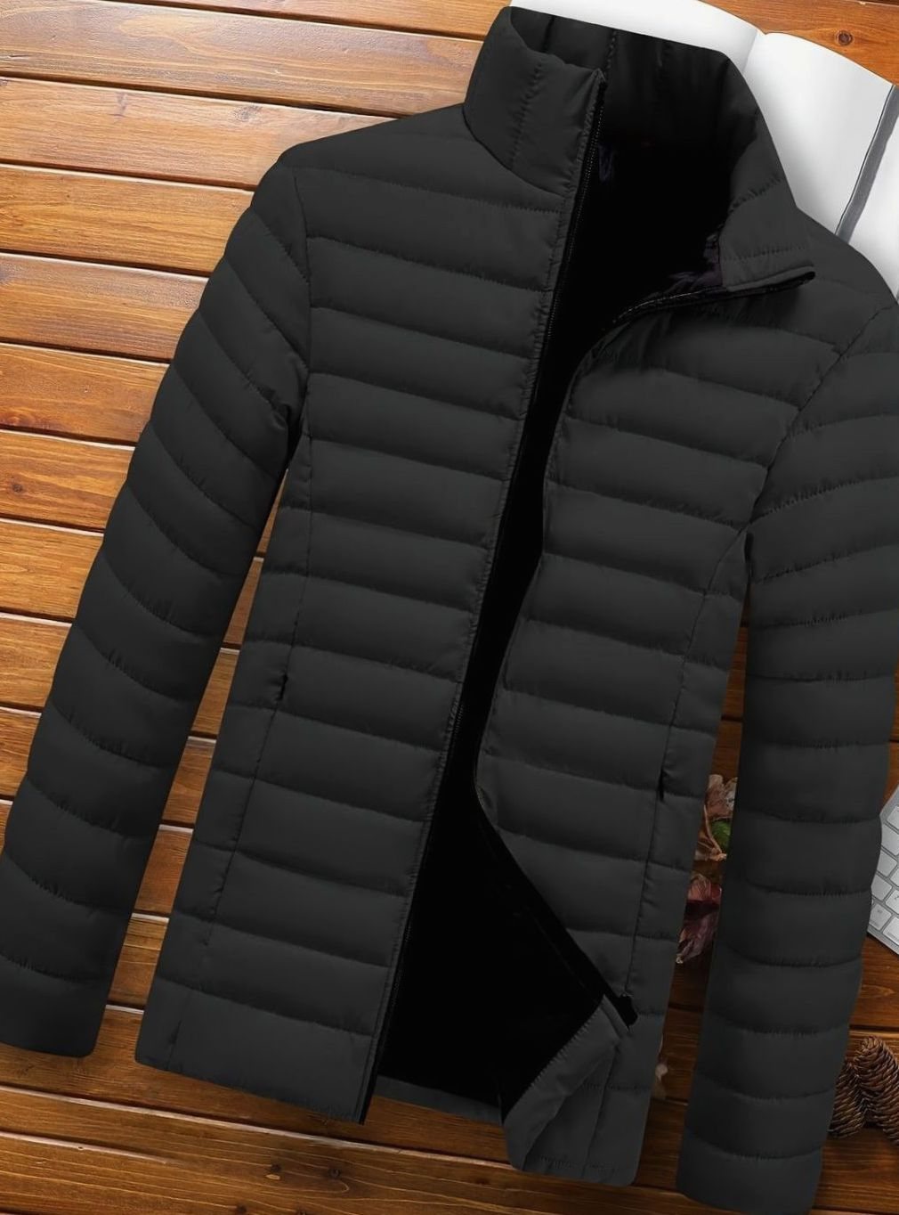 Elijah | Men's Lightweight Quilted Zip-Up Puffer Jacket