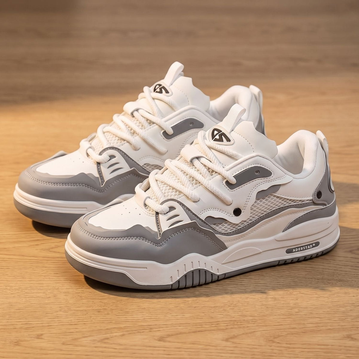 Ethan | Men's Chunky Low-Top Lace-Up Casual Sneakers