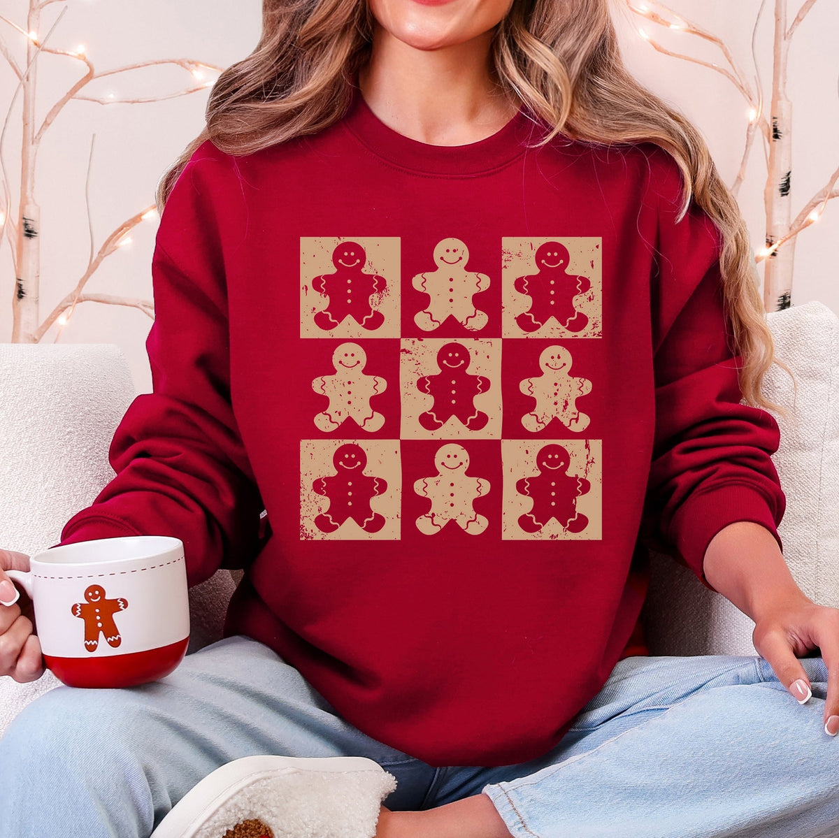 Gingerbread Christmas Sweatshirt