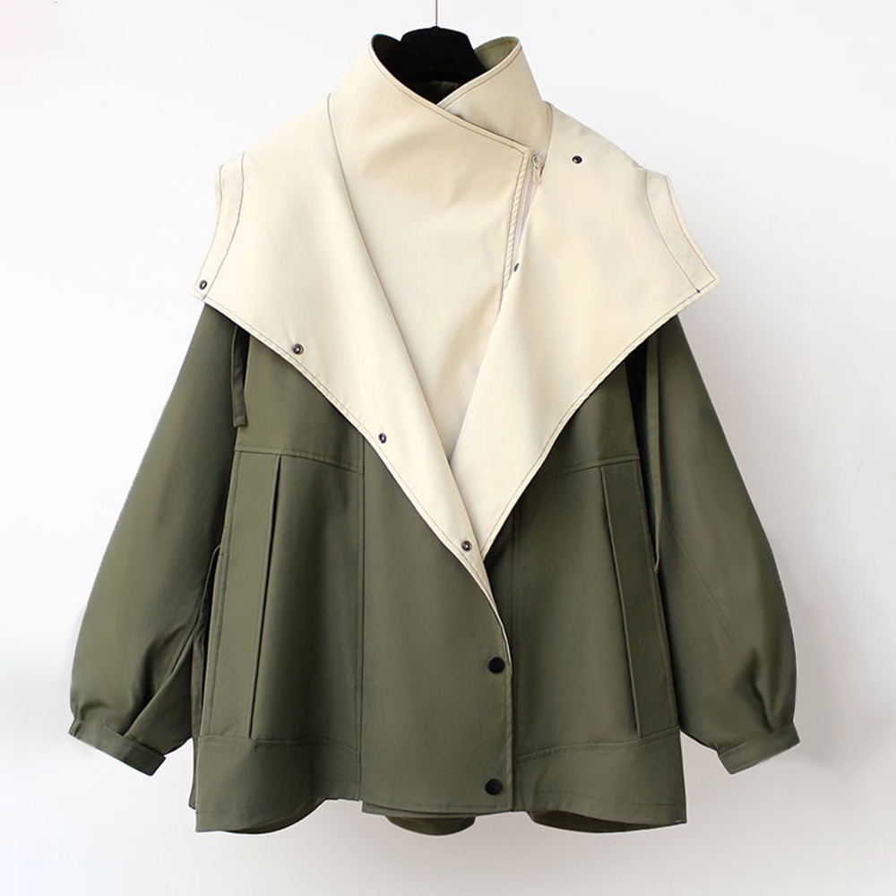 Harlow | Women's Oversized Hooded Zip-Up Jacket