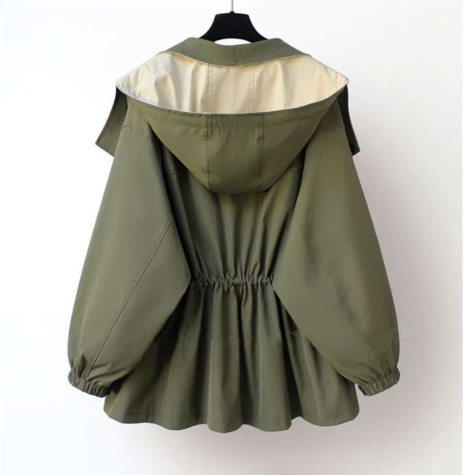 Harlow | Women's Oversized Hooded Zip-Up Jacket