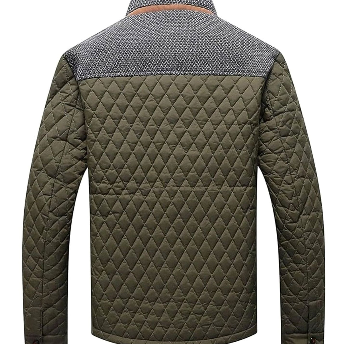 Jackson | Men's Quilted Stand-Collar Button-Front Jacket