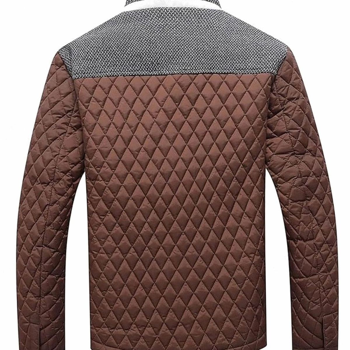 Jackson | Men's Quilted Stand-Collar Button-Front Jacket