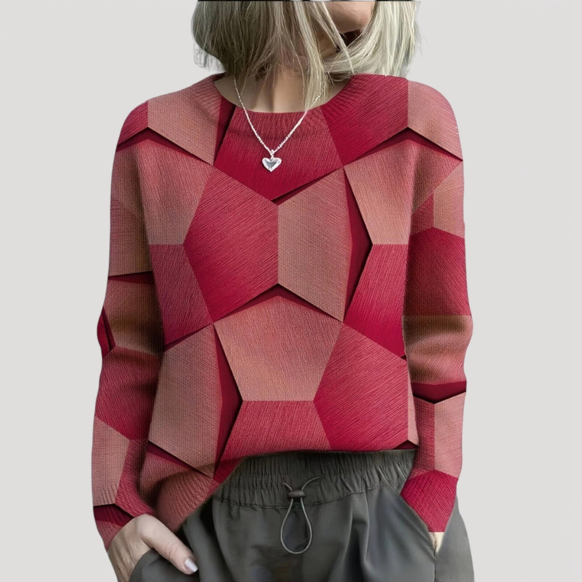 JOYCE – GEOMETRIC JUMPER