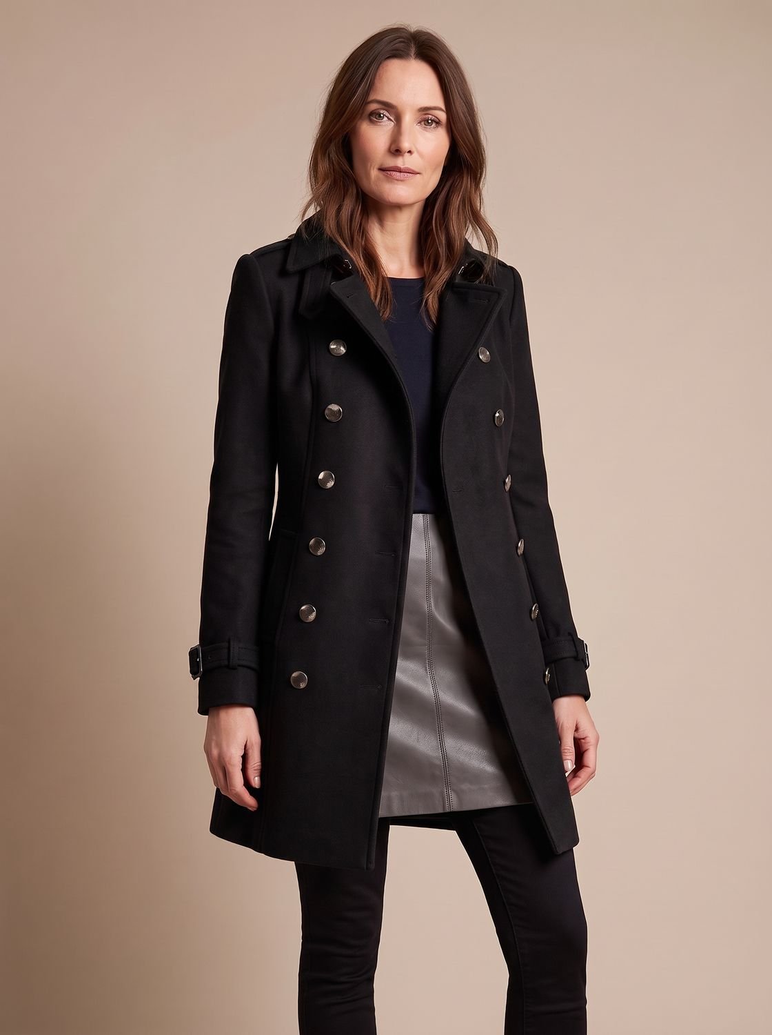 Madison | Women's Elegant Double-Breasted Tailored Winter Coat