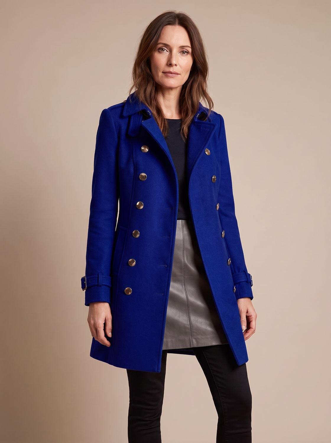 Madison | Women's Elegant Double-Breasted Tailored Winter Coat
