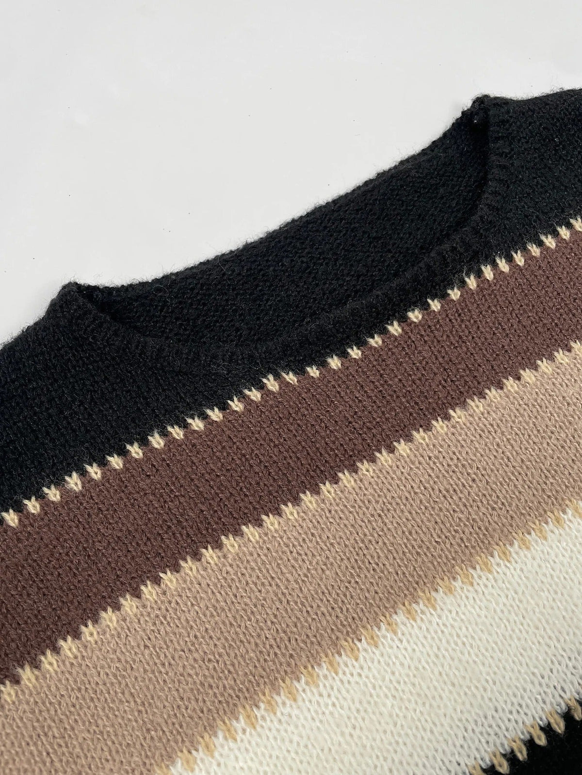 Margot | Women's Striped Crew Neck Oversized Sweater