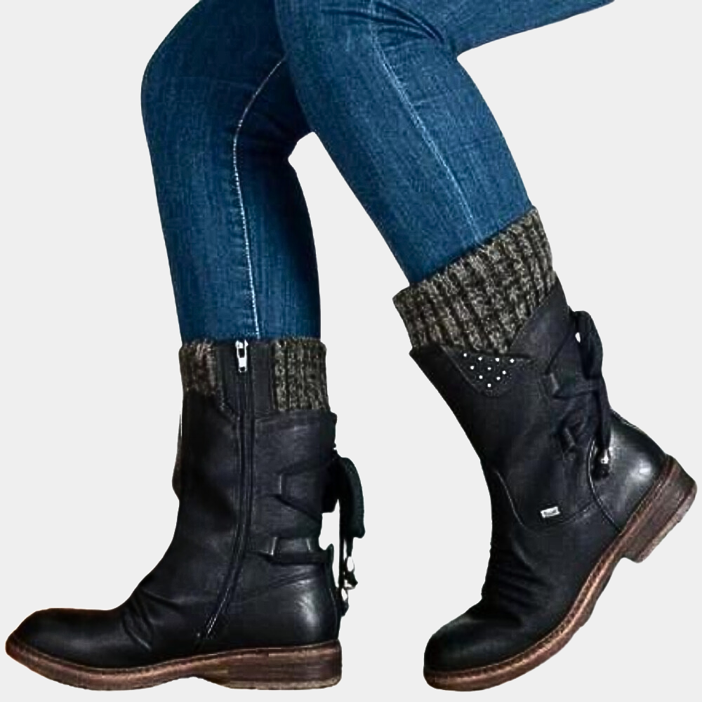 Marisol | Women's Lace-Up Mid-Calf Winter Boots