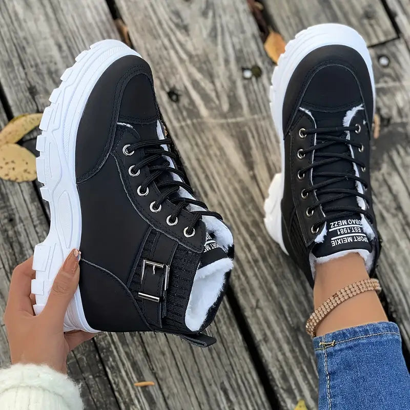 Marissa | Women's Lace-Up Sneaker Boots