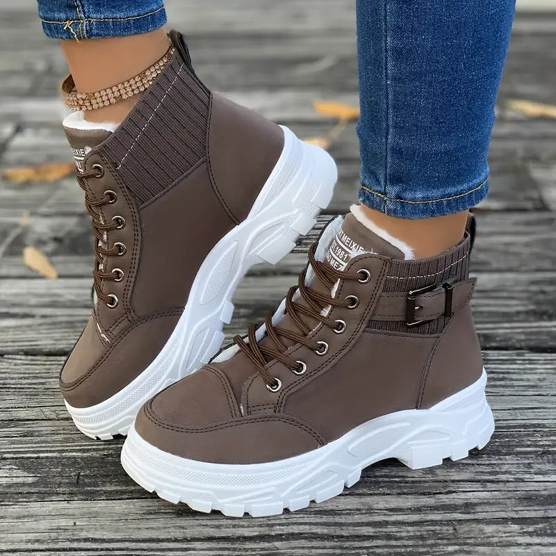 Marissa | Women's Lace-Up Sneaker Boots