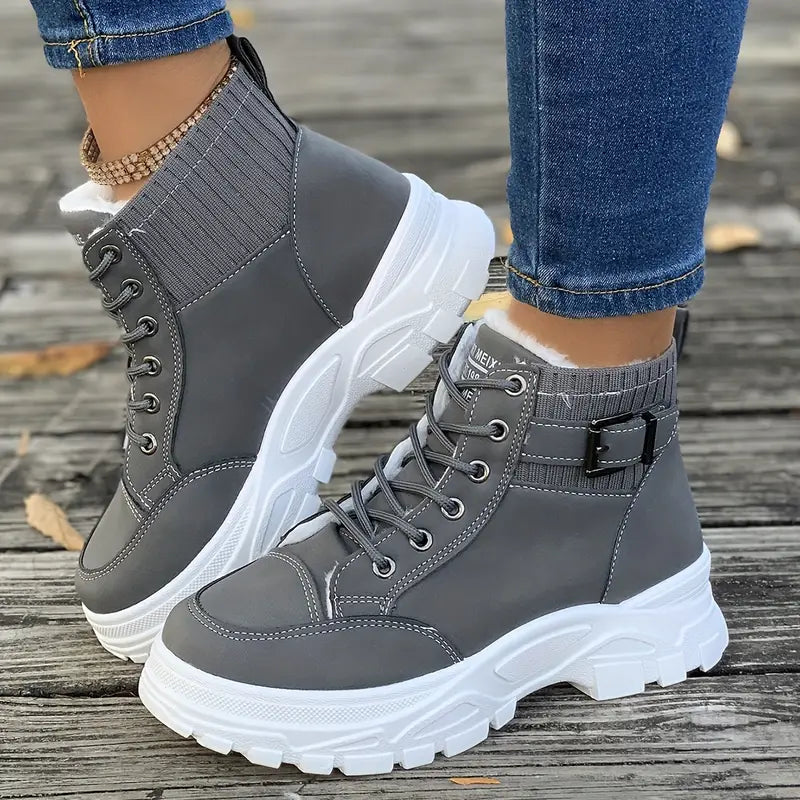 Marissa | Women's Lace-Up Sneaker Boots