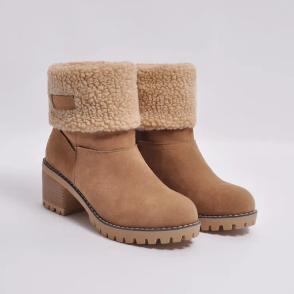 Marlowe | Women's Fleece Cuff Ankle Boots