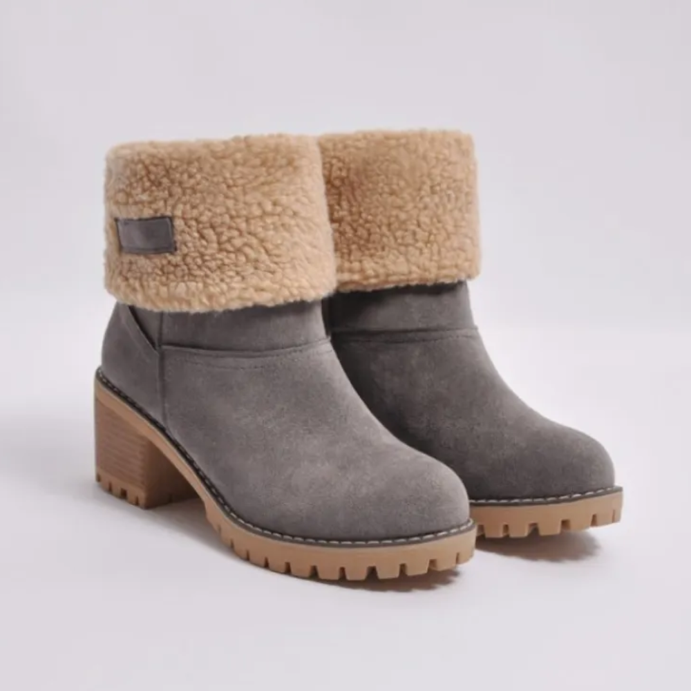 Marlowe | Women's Fleece Cuff Ankle Boots