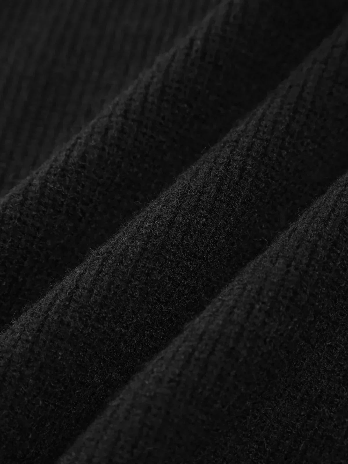 Nia | Women's Cropped Mock Neck Ribbed Sweater
