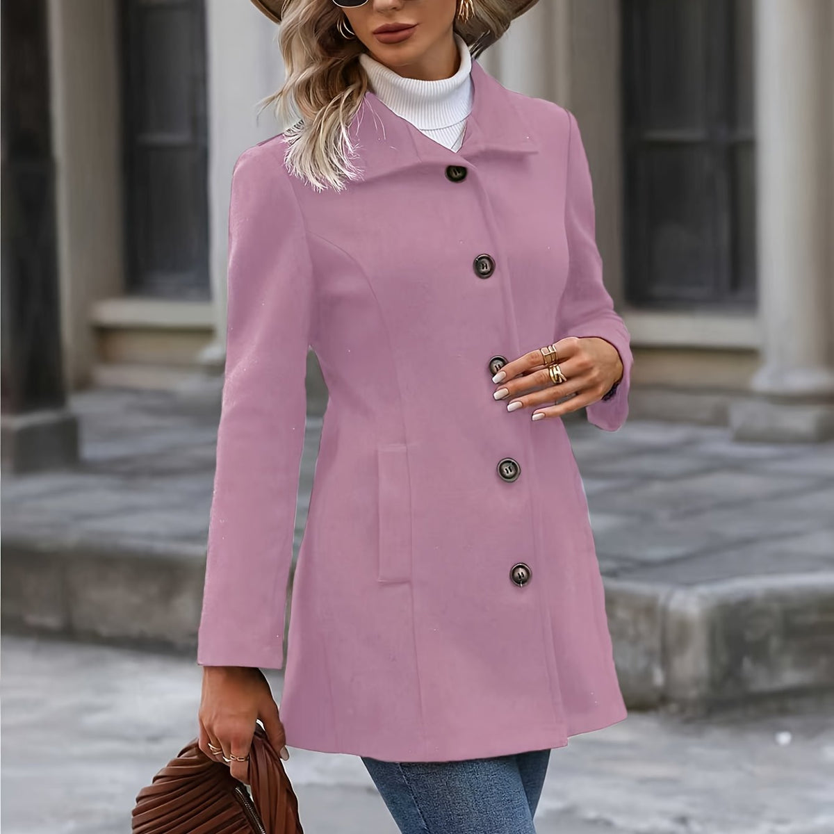 Odalys | Women's Waist-Cinching Long Tailored Jacket