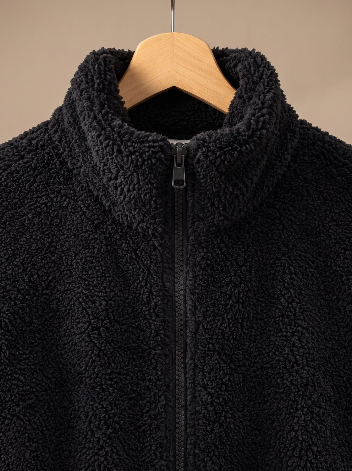 Olivia | Women's Plush Full-Zip Fleece Jacket Stand Collar