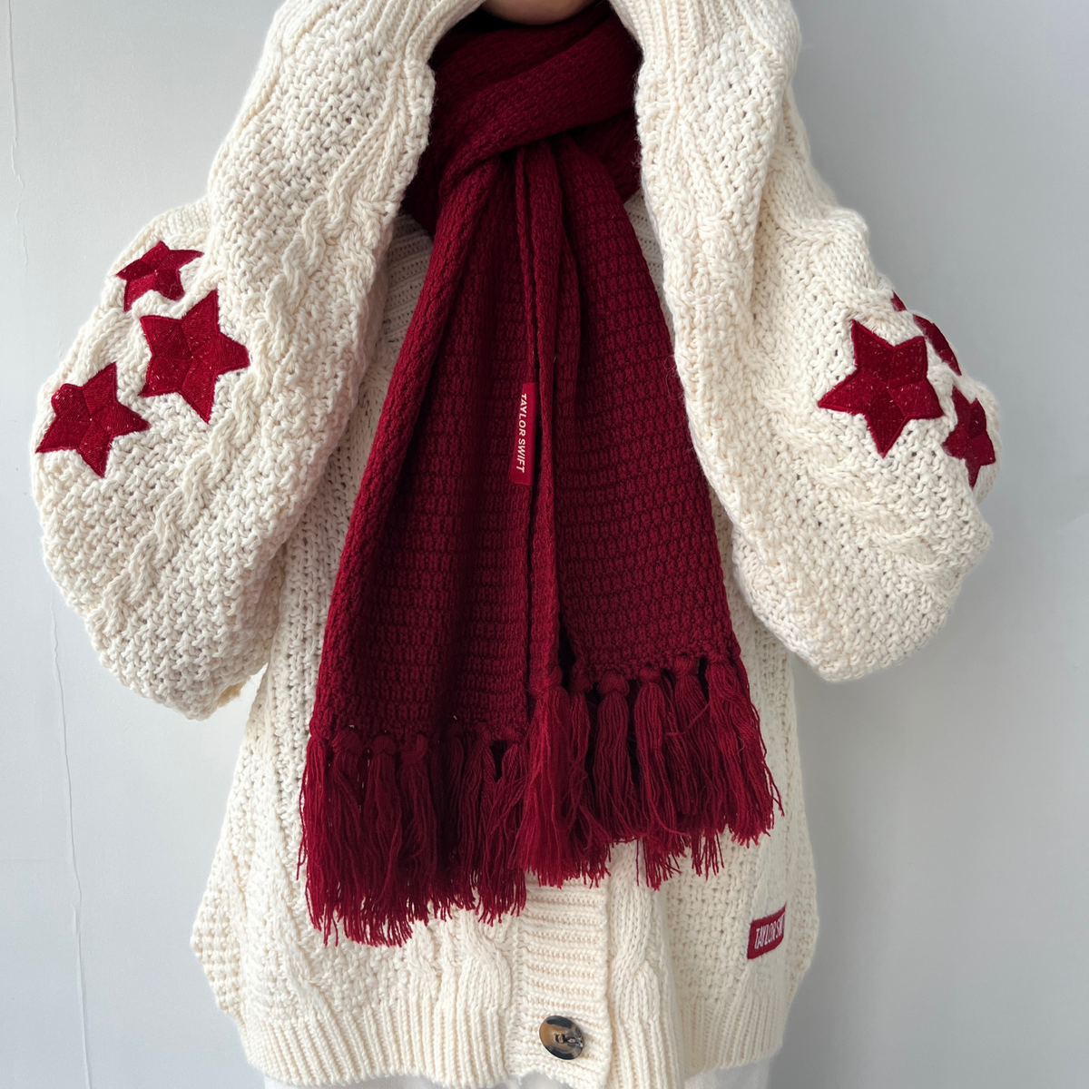 Patsy | Women Cable Star Christmas Cardigan