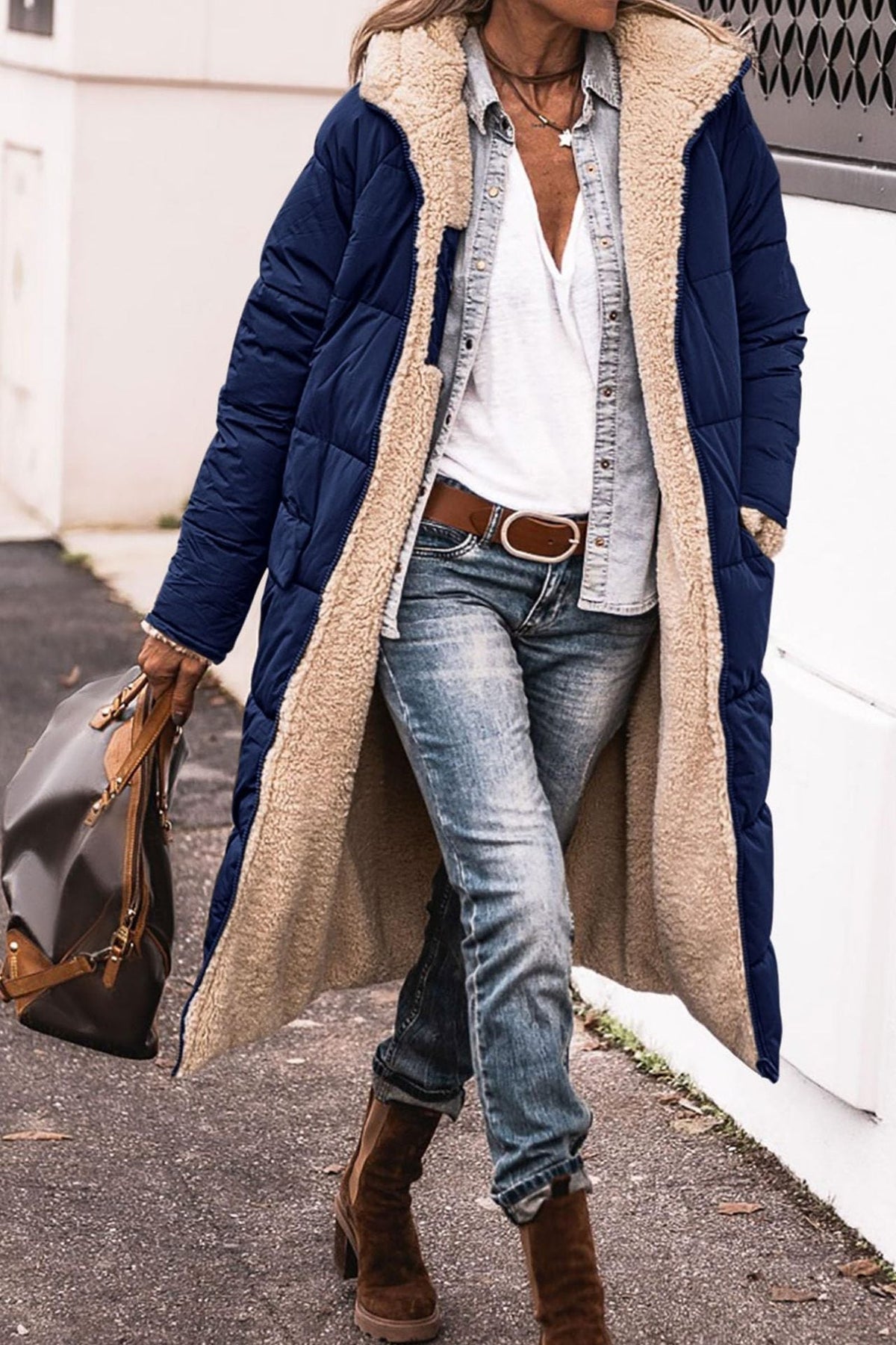 Rosalind | Women's Hooded Long Puffer Coat