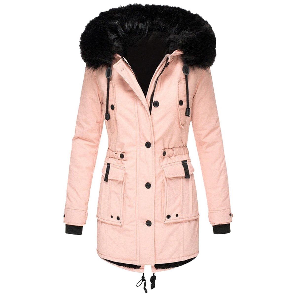Sabine | Women's Faux Fur Hood Parka Coat