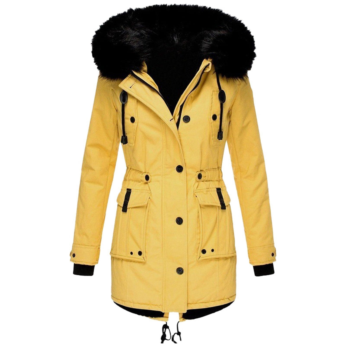 Sabine | Women's Faux Fur Hood Parka Coat