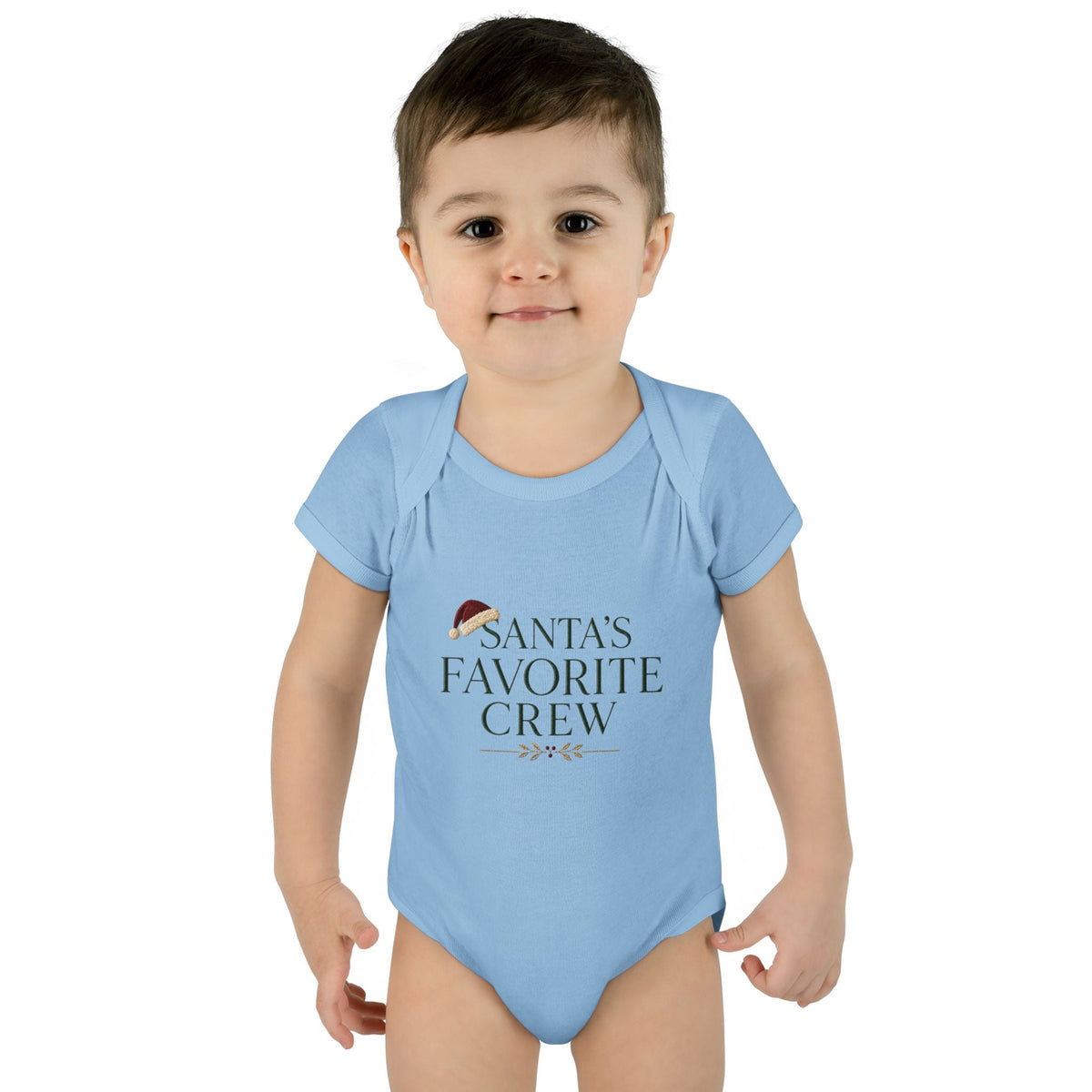 Santa's Favorite Crew Infant Bodysuit