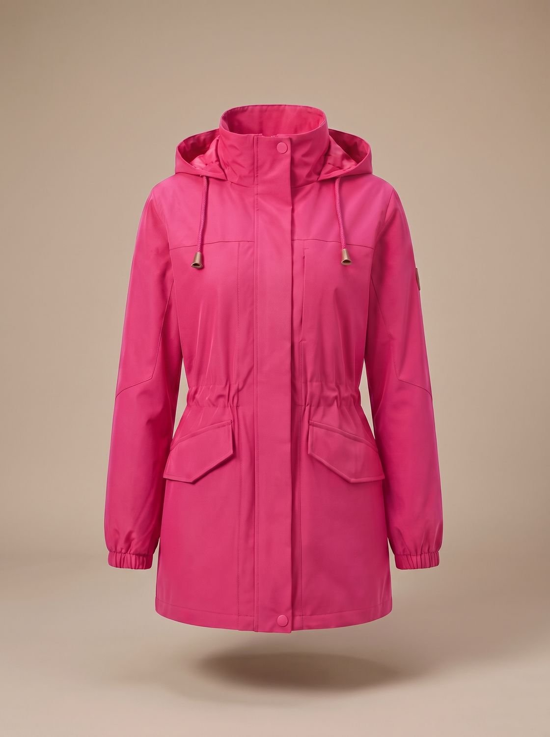 Sophia | Women's Water-Resistant Hooded Drawstring Parka Coat