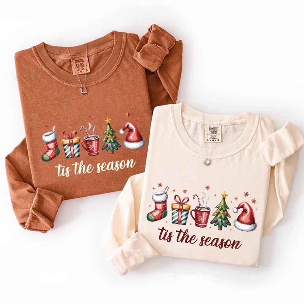 ’Tis the Season Long Sleeve Shirt for Adults