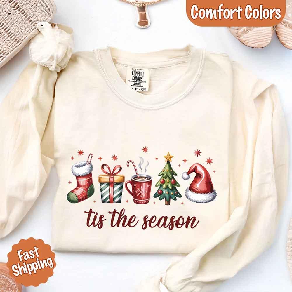’Tis the Season Long Sleeve Shirt for Adults