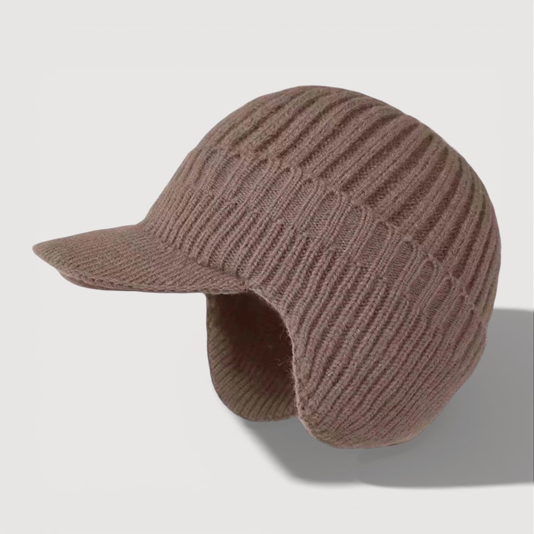 Unisex Knit Cap with Integrated Ear Coverage