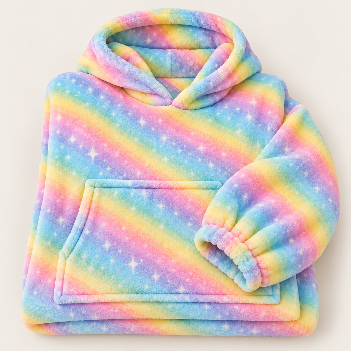 Wearable Blanket Hoodie for Women, Oversized Fleece Pullover