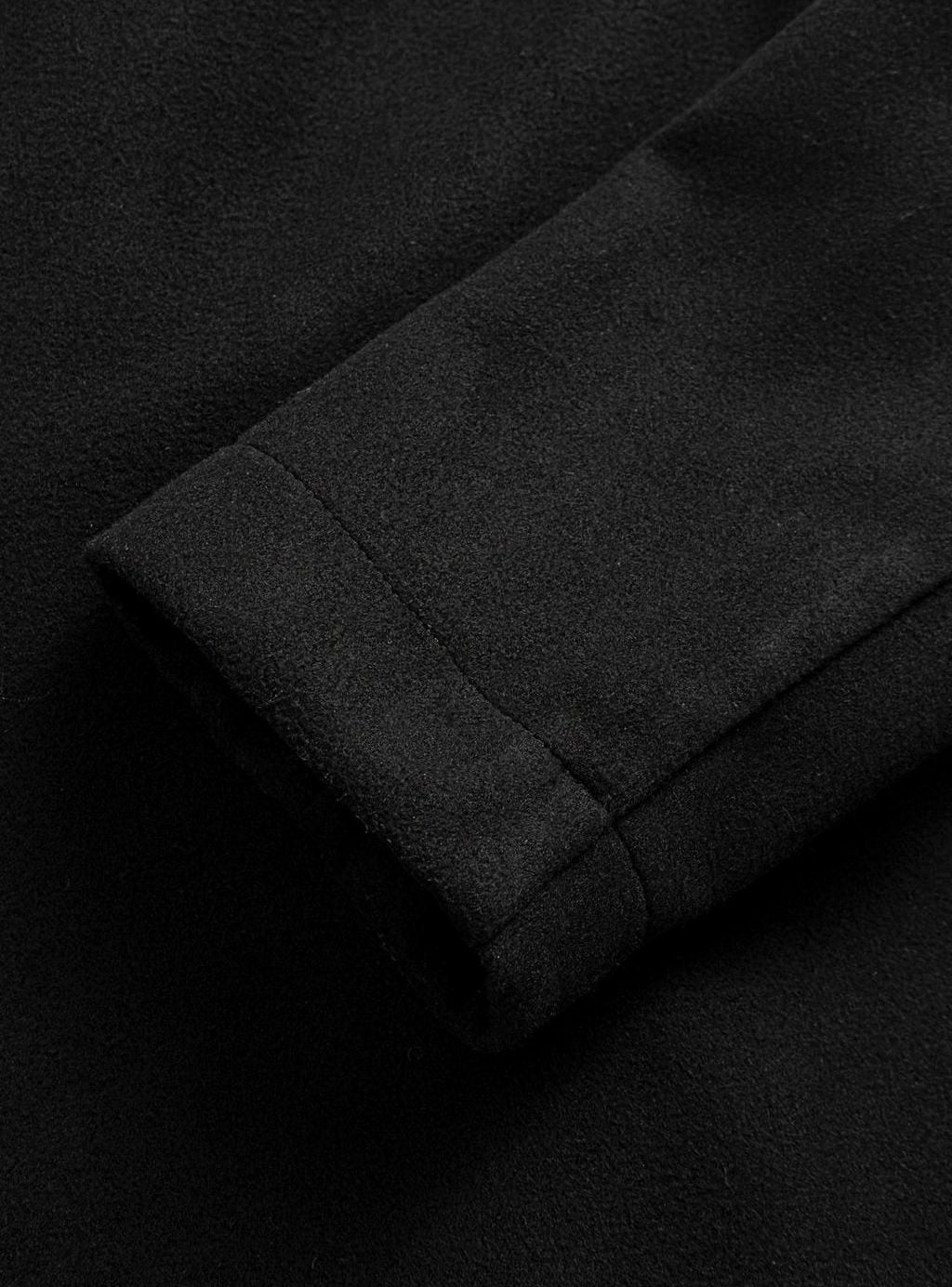 William | Men's Double-Breasted Tailored Wool Overcoat