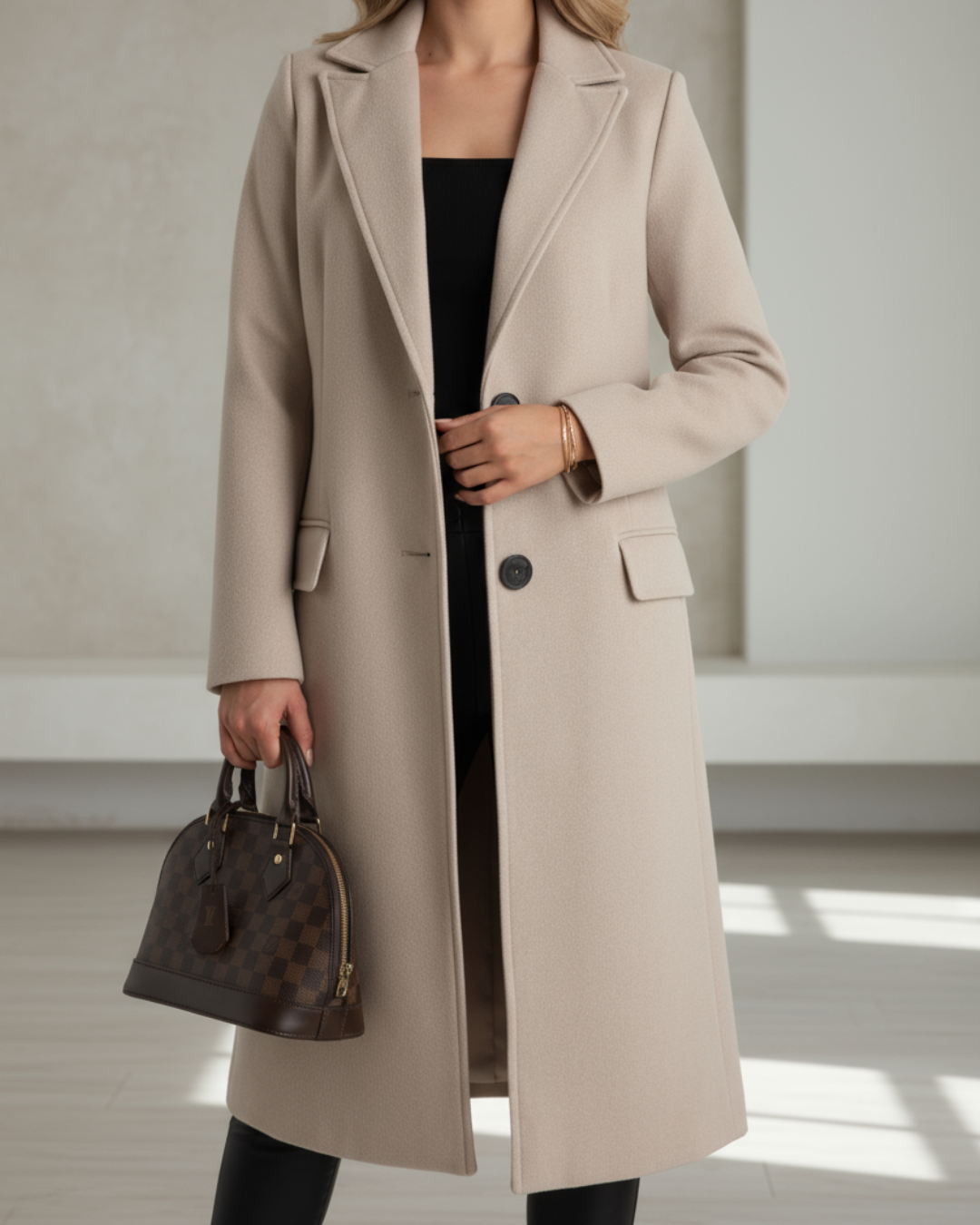 Women's Classic Long Overcoat