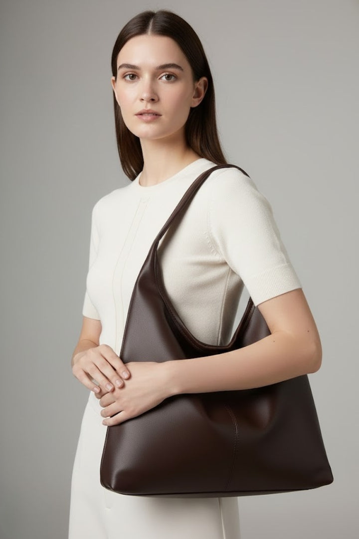 Women's Classic Tote Bag with Large Inner Pocket