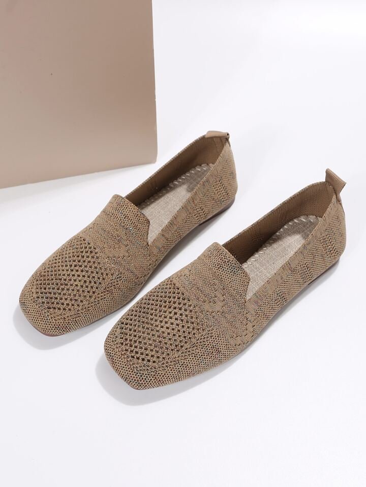 Women's Embellished Ballet Flats with Pearl Ankle Strap