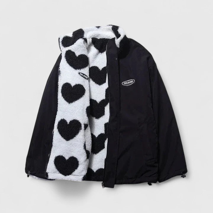 Women's Jacket with Two-in-One Design