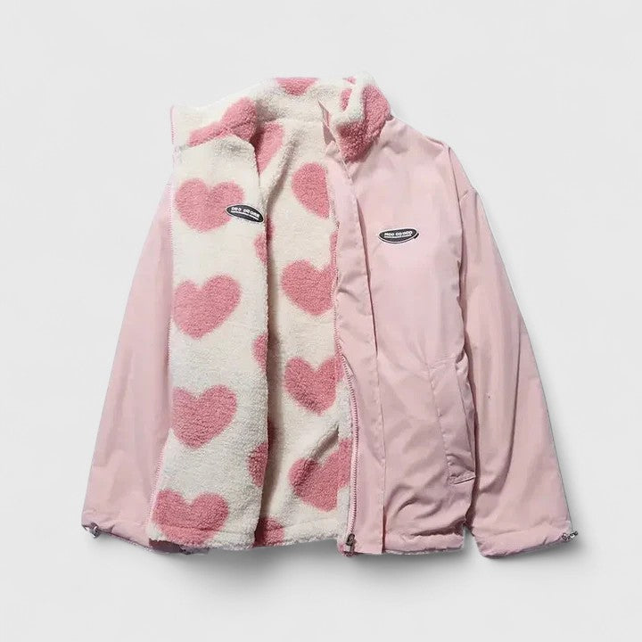 Women's Jacket with Two-in-One Design