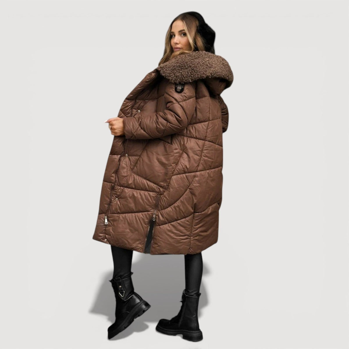 Women's Long Puffer Coat