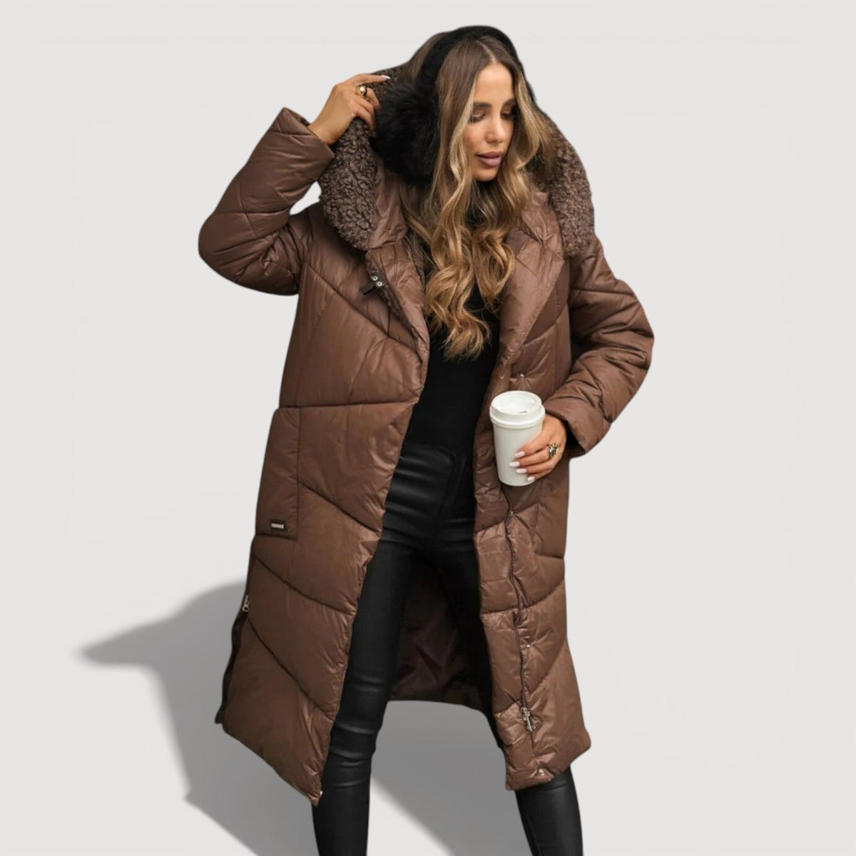 Women's Long Puffer Coat
