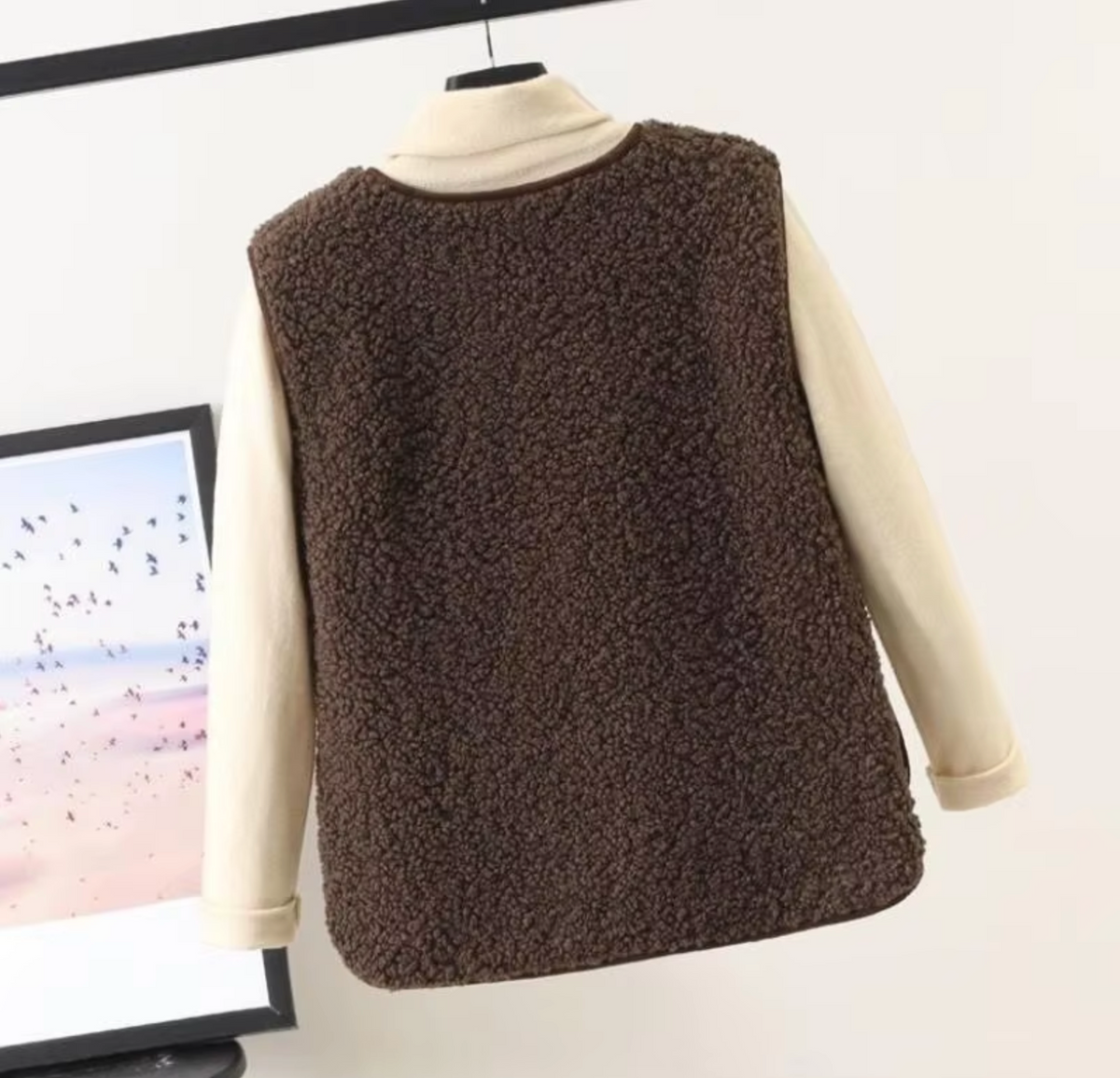 Wynnie | Women's Sherpa Sleeveless Fleece Vest
